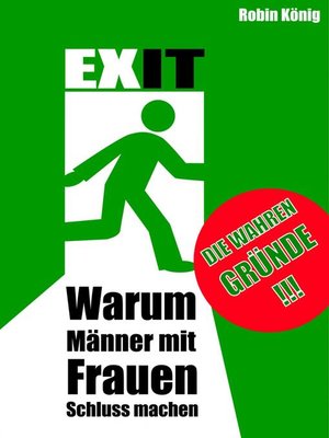cover image of EXIT. Warum Männer mit Frauen Schluss machen.